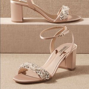 Badgley Mischka Clara Heels from BHLDN - NEW NEVER BEEN WORN